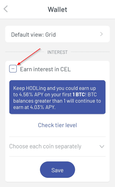 How to get CEL token2