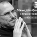 Steve Jobs with the article title