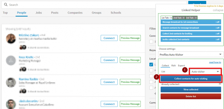 Linked helper