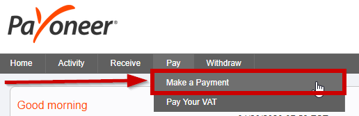 Make A Payment