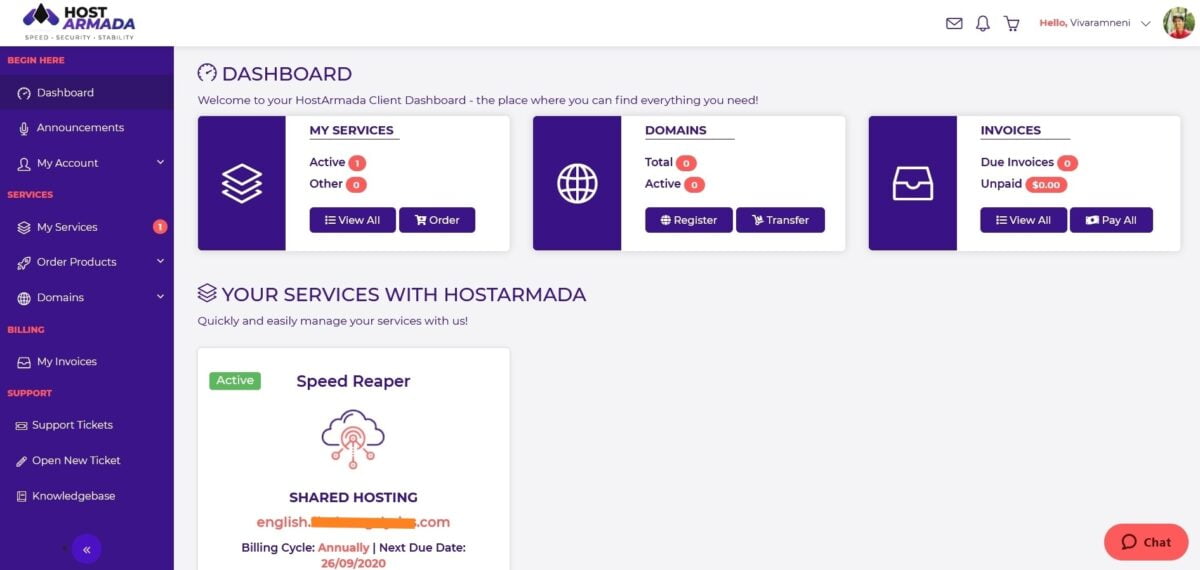 HostArmada's Key takeaway about the plans