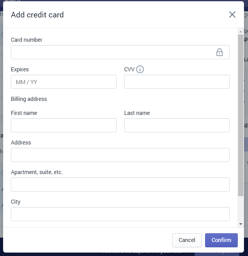 Upgrading shopify plans step 1